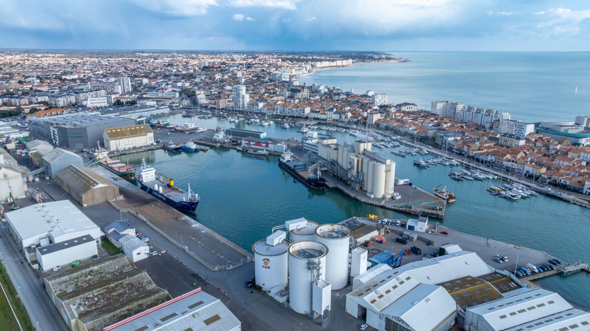 The port of Les Sables d'Olonne